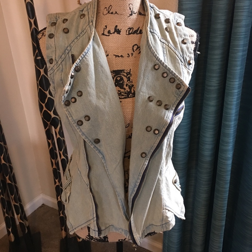 Denim vest